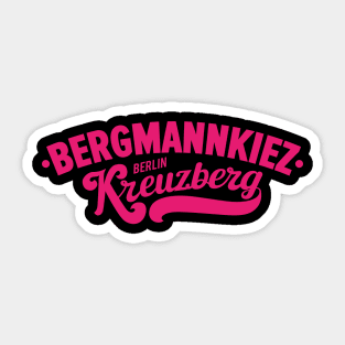 Bergmannkiez Vibe - Wo Kreuzberg lebt Sticker